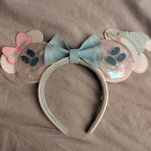 Disney Pastel Blue Minnie Mouse Ears Headband
